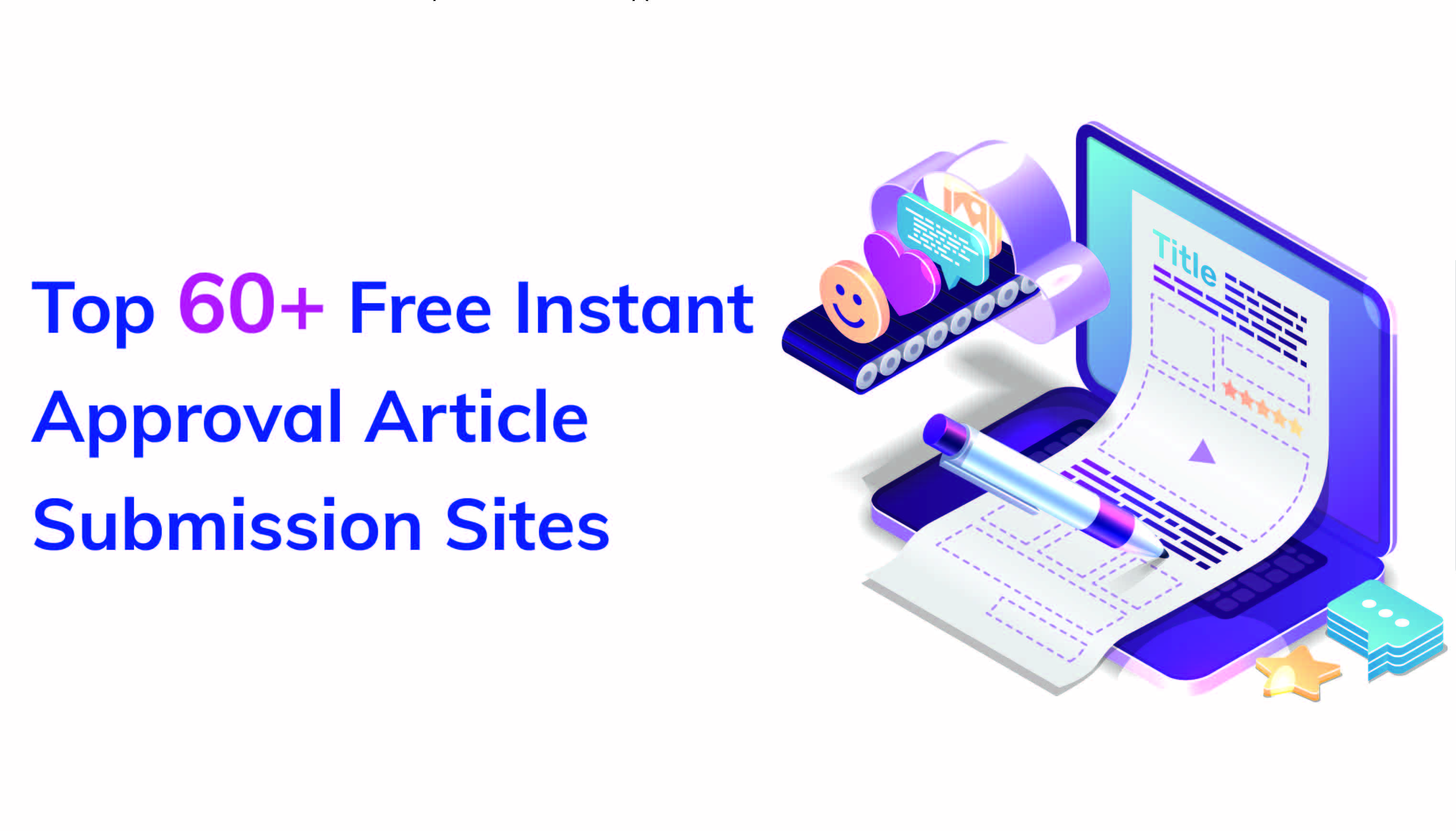 instant approval free article submission sites